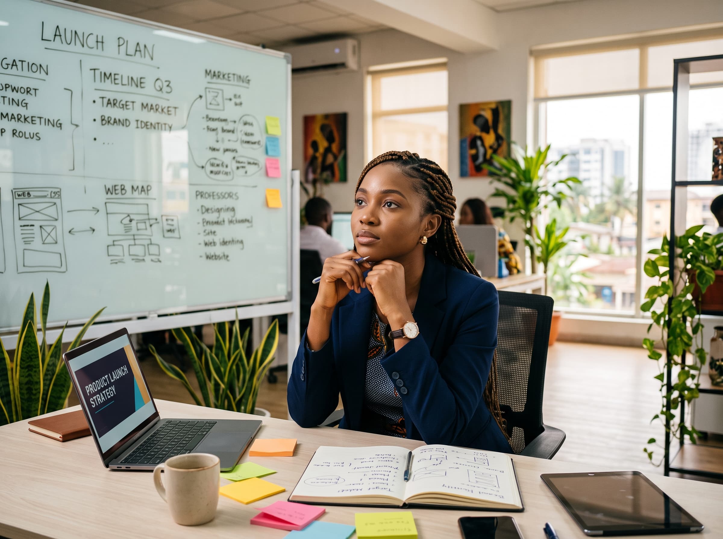 Launch something new: people and activity in an African business